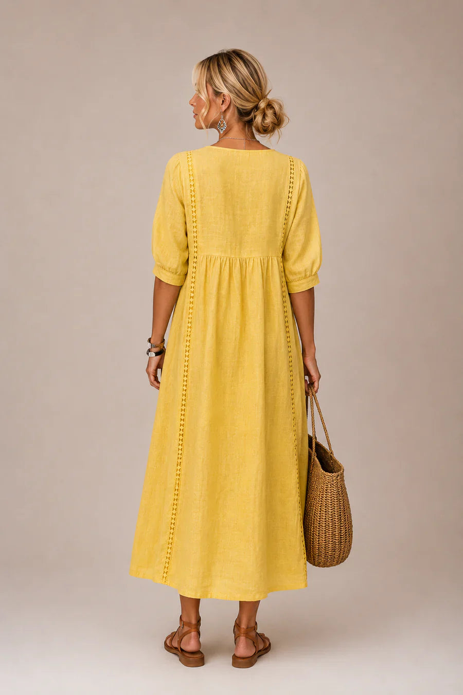 Sofia | Robe Midi d’Été