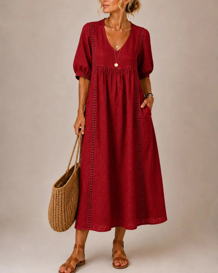 Sofia | Robe Midi d’Été