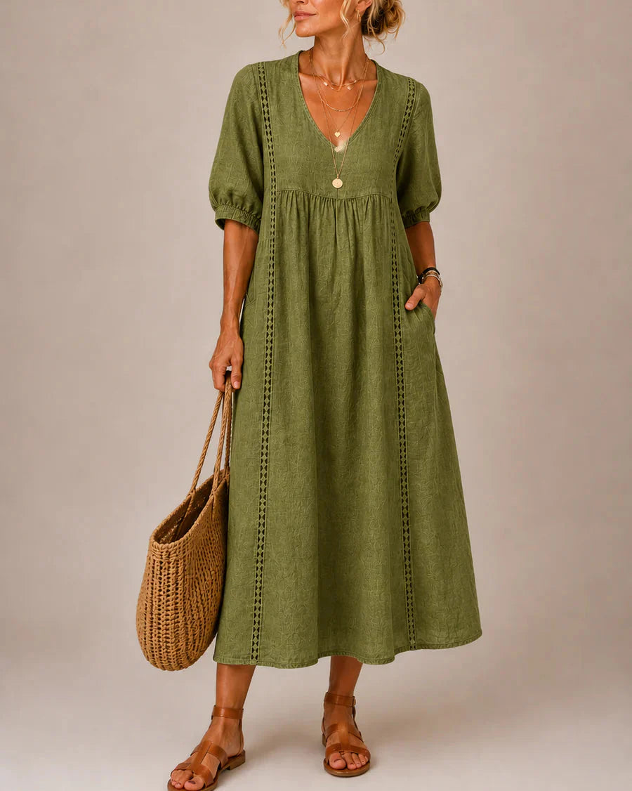 Sofia | Robe Midi d’Été