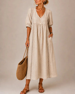 Sofia | Robe Midi d’Été