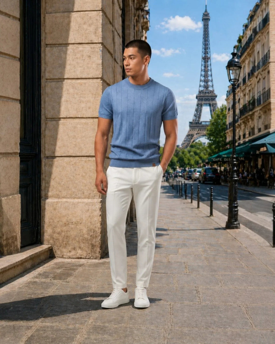 Nathan | T-shirt de luxe en coton