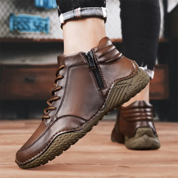 DELACROIX | BOTTES EN CUIR ROBUSTES POUR HOMMES
