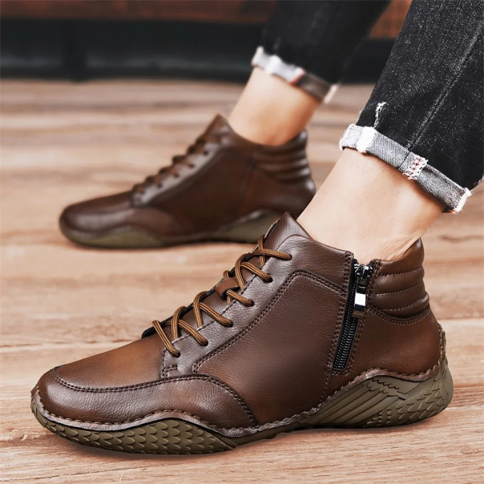 DELACROIX | BOTTES EN CUIR ROBUSTES POUR HOMMES