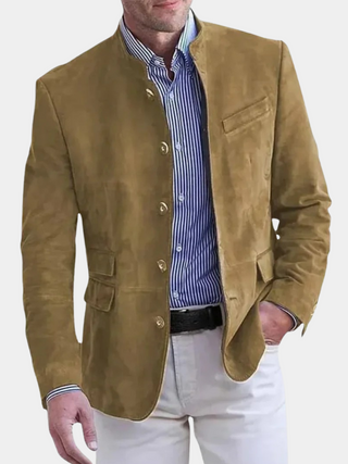 DELACROIX | VESTE EN CUIR SUEDE