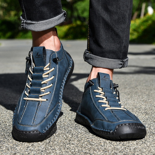 DELACROIX | CHAUSSURES EN NABUK AVEC ZIP POUR HOMME