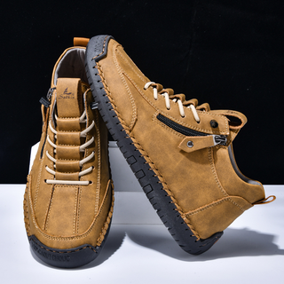 DELACROIX | CHAUSSURES EN NABUK AVEC ZIP POUR HOMME