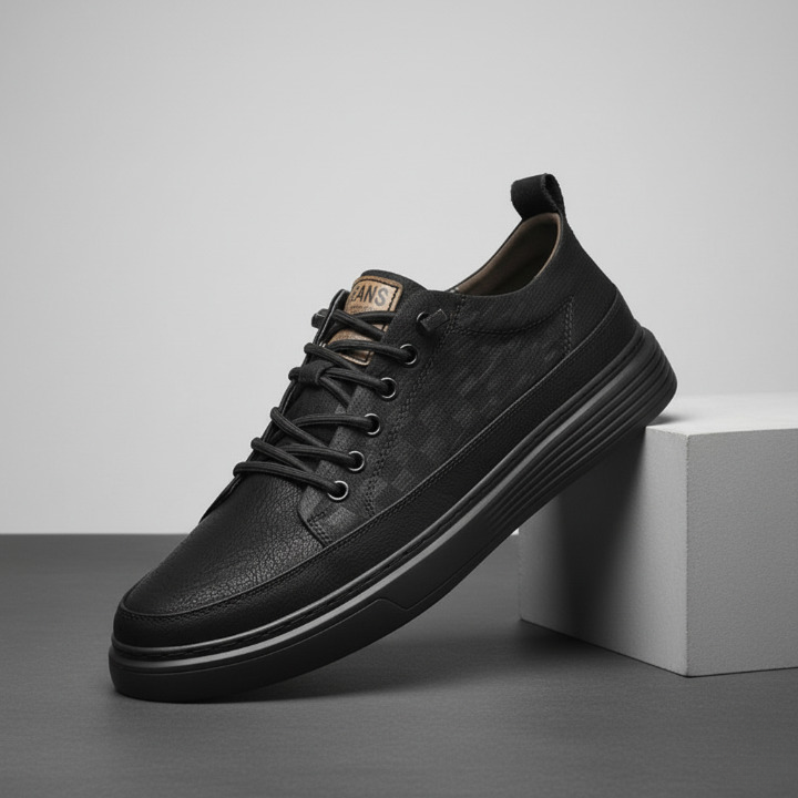 DELACROIX | BASKETS EN CUIR POUR HOMME