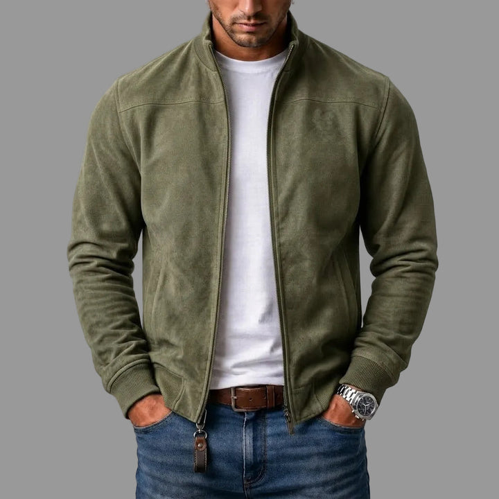 Leo | Blouson bomber en daim