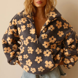 Daisy  | Veste en teddy douillette