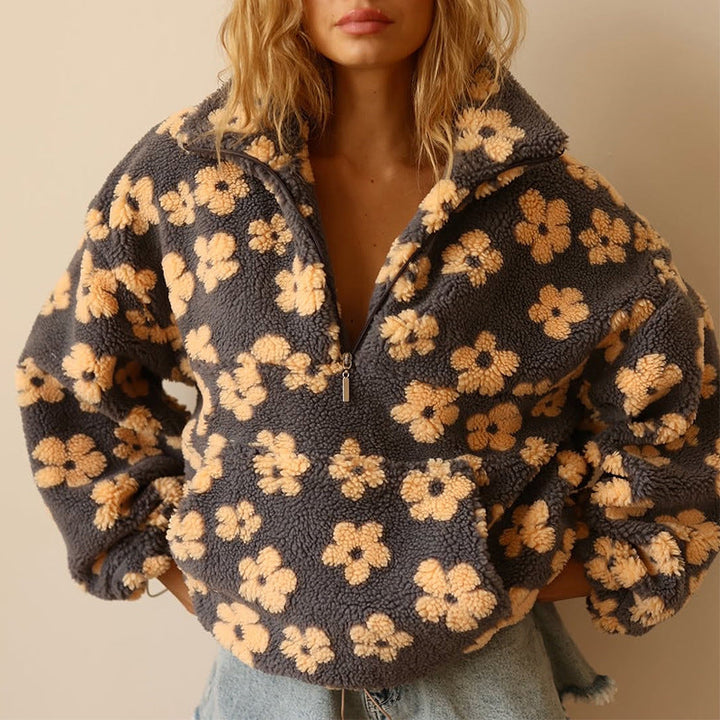 Daisy  | Veste en teddy douillette