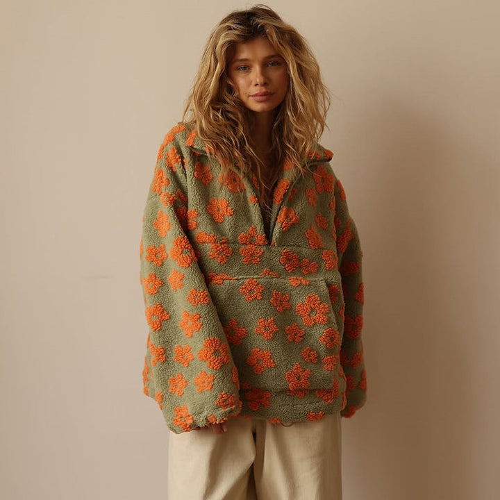Daisy  | Veste en teddy douillette