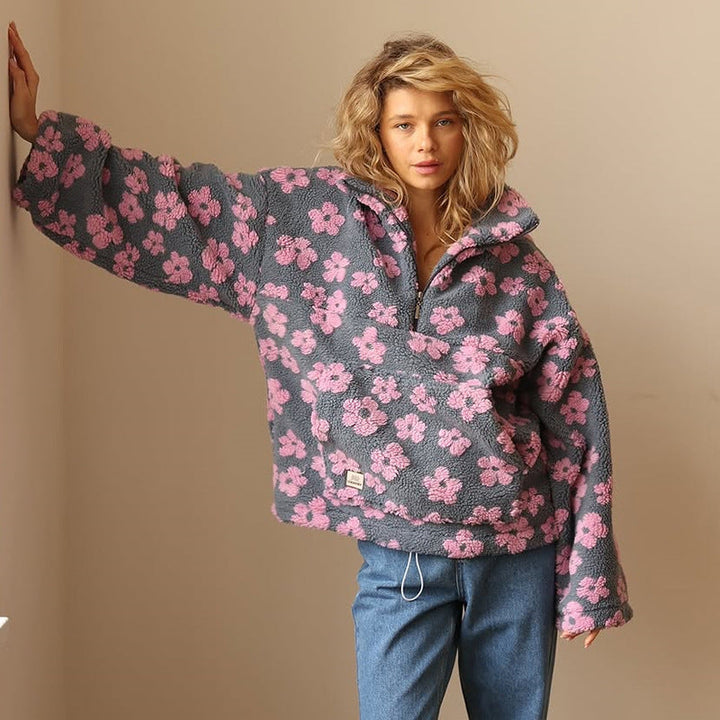 Daisy  | Veste en teddy douillette