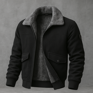 DELACROIX | VESTE POUR HOMME AVEC FAUSSE FOURRURE