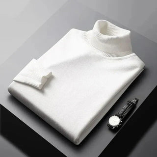 DELACROIX | PULL EN MAILLE À COL ROULÉ POUR HOMME