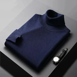 DELACROIX | PULL EN MAILLE À COL ROULÉ POUR HOMME