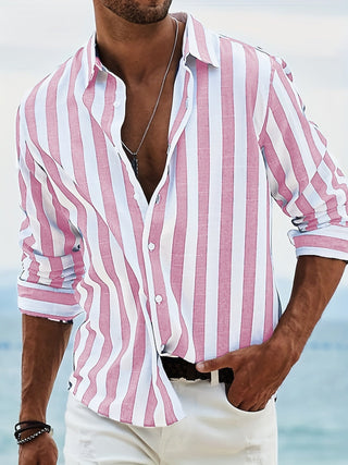 Lucas™| Chemise Rayée Élégante