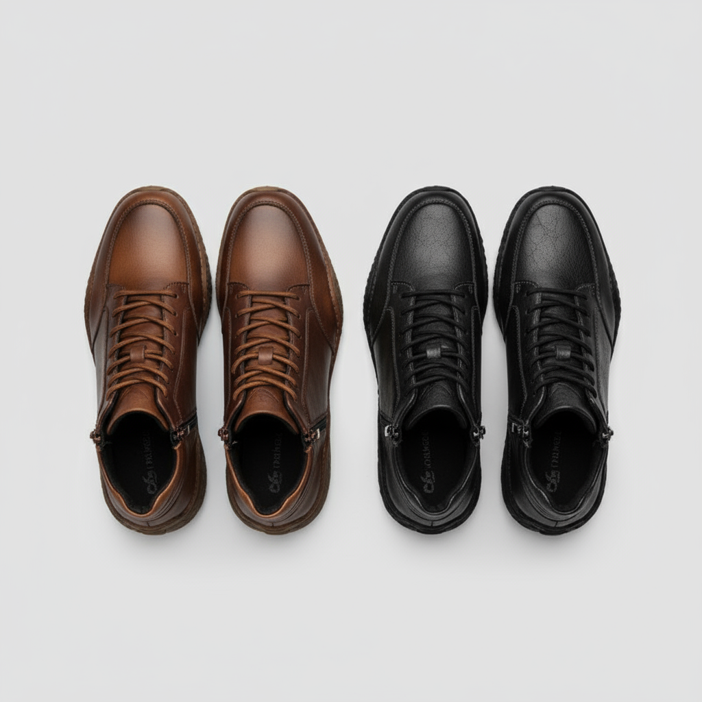 DELACROIX | BOTTES EN CUIR ROBUSTES POUR HOMMES