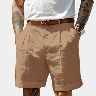 DELACROIX | BERMUDAS ÉLÉGANTS EN COTON RESPIRANT