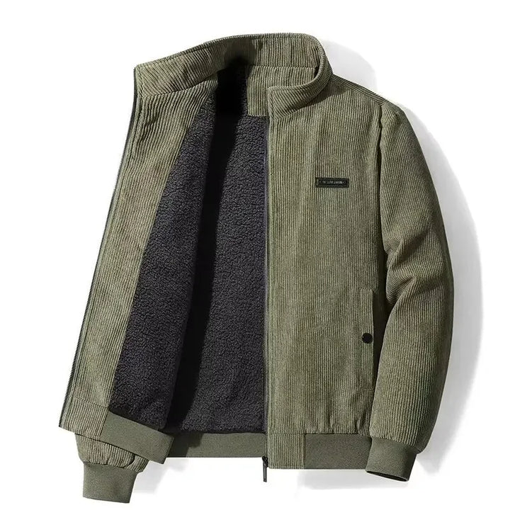 DELACROIX | VESTE EN CORDUROY AVEC DOUBLURE EN POLAIRE