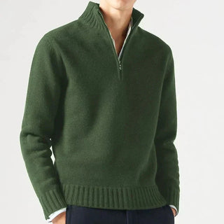 DELACROIX | DOLCEVITA EN LAINE AVEC ZIP POUR HOMME