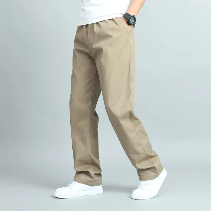 DELACROIX | PANTALONS AMPLE HOMME EN COTON