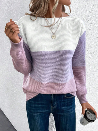 Grace | Pull Rayé Décontracté