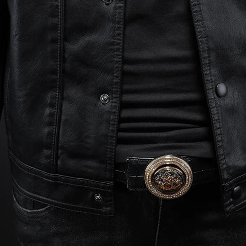 DELACROIX | VESTE EN CUIR MODERNE RIDER