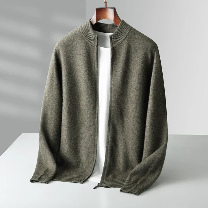 DELACROIX | GILET DE LUXE EN LAINE DE CACHEMIRE PREMIUM