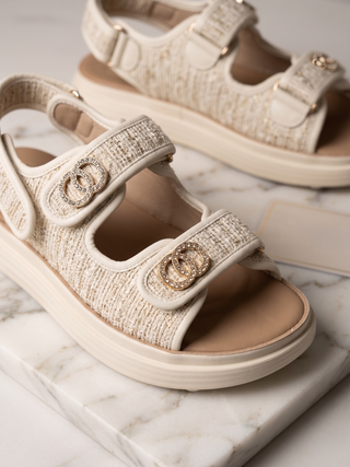 Sandales « FALONE » BEIGE