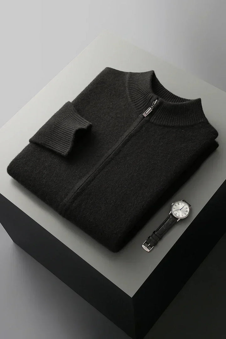 DELACROIX | GILET DE LUXE EN LAINE DE CACHEMIRE PREMIUM