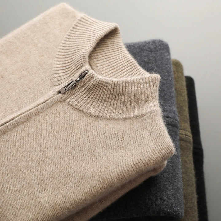DELACROIX | GILET DE LUXE EN LAINE DE CACHEMIRE PREMIUM
