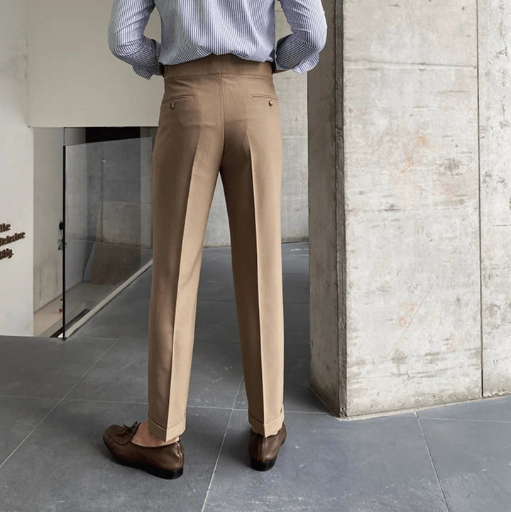 Edward | Pantalons Taille Haute Élégants