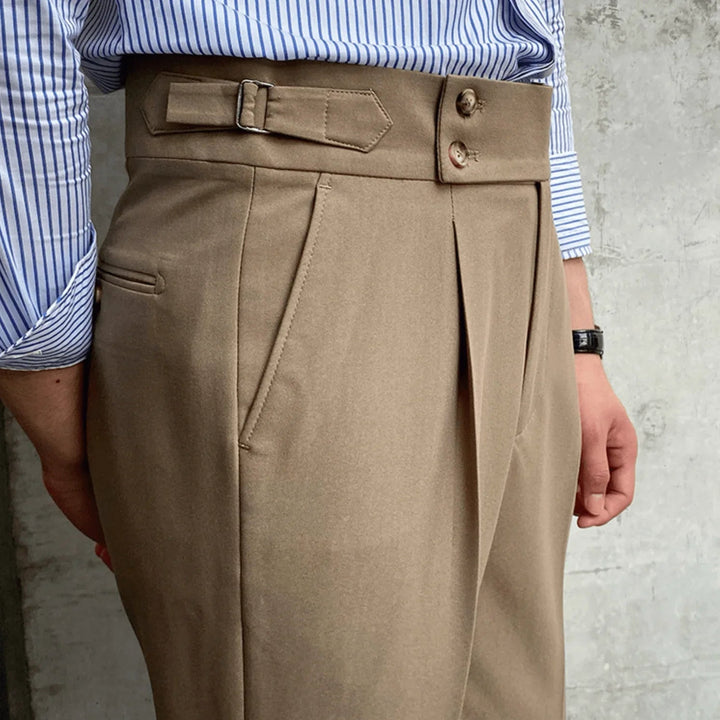 Edward | Pantalons Taille Haute Élégants