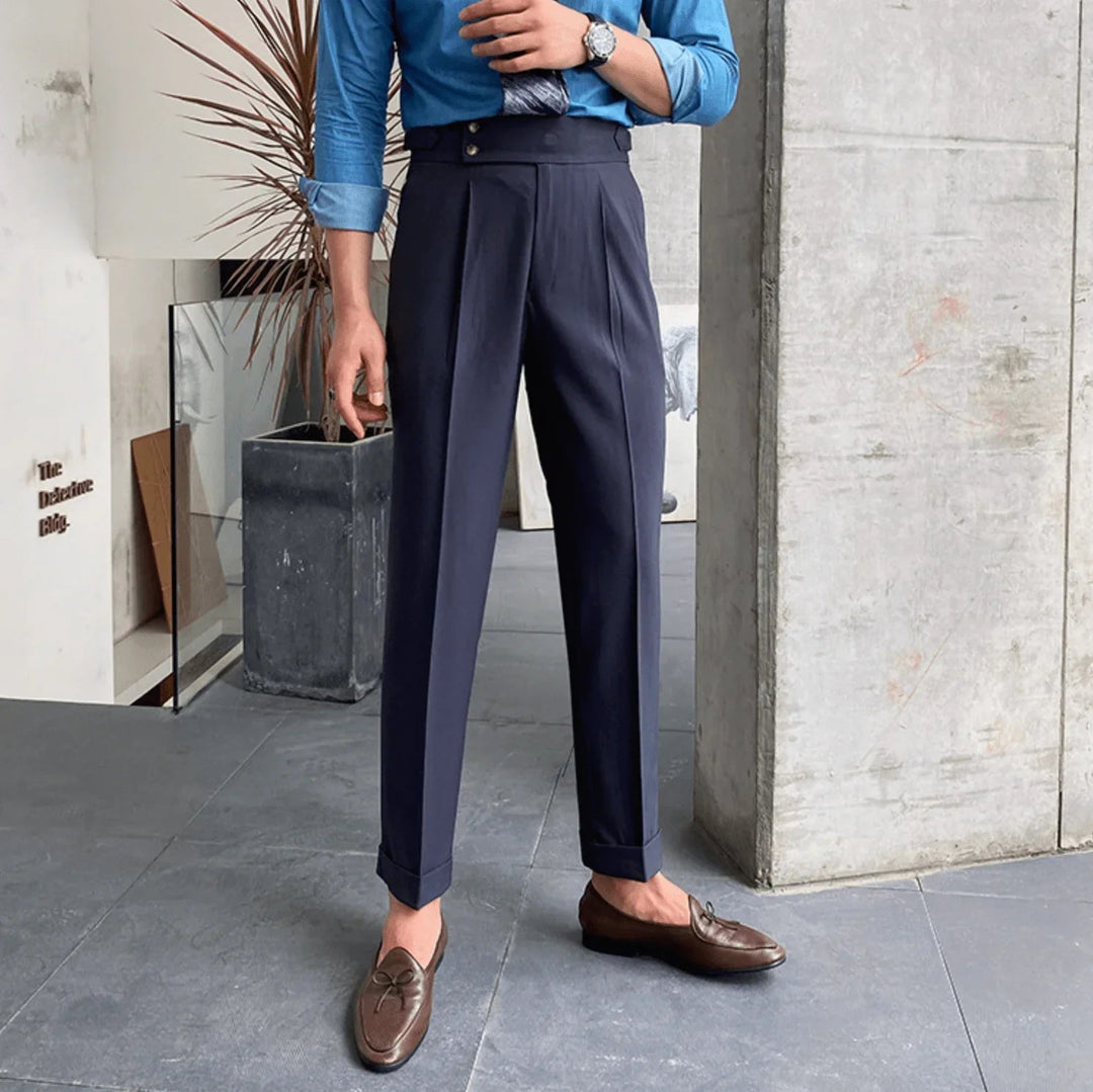 Edward | Pantalons Taille Haute Élégants