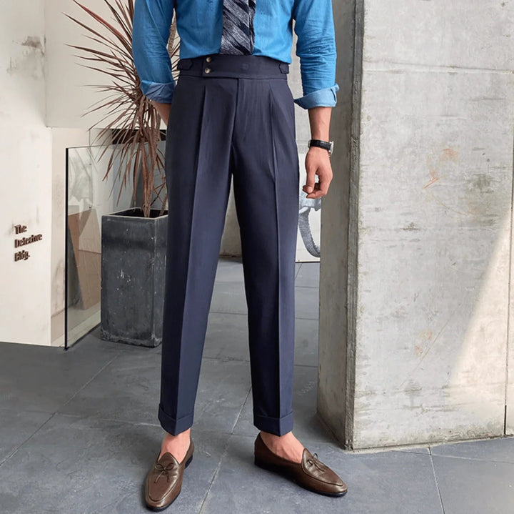 Edward | Pantalons Taille Haute Élégants