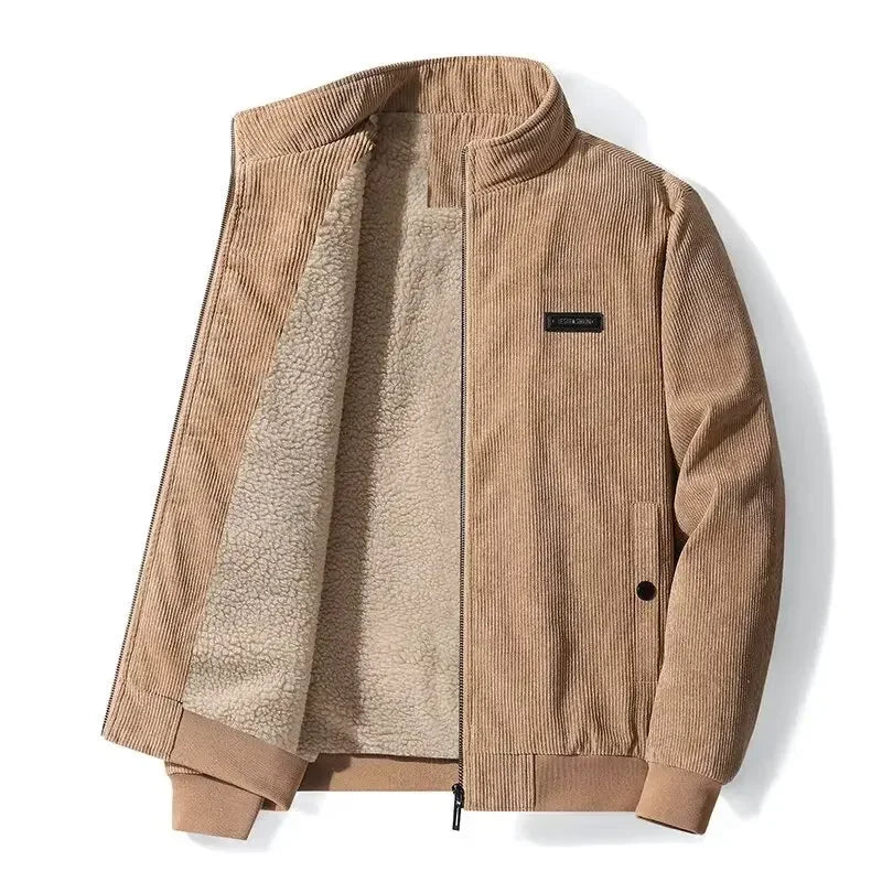 DELACROIX | VESTE EN CORDUROY AVEC DOUBLURE EN POLAIRE