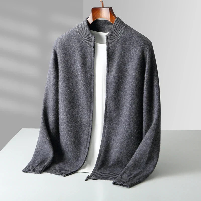 DELACROIX | GILET DE LUXE EN LAINE DE CACHEMIRE PREMIUM