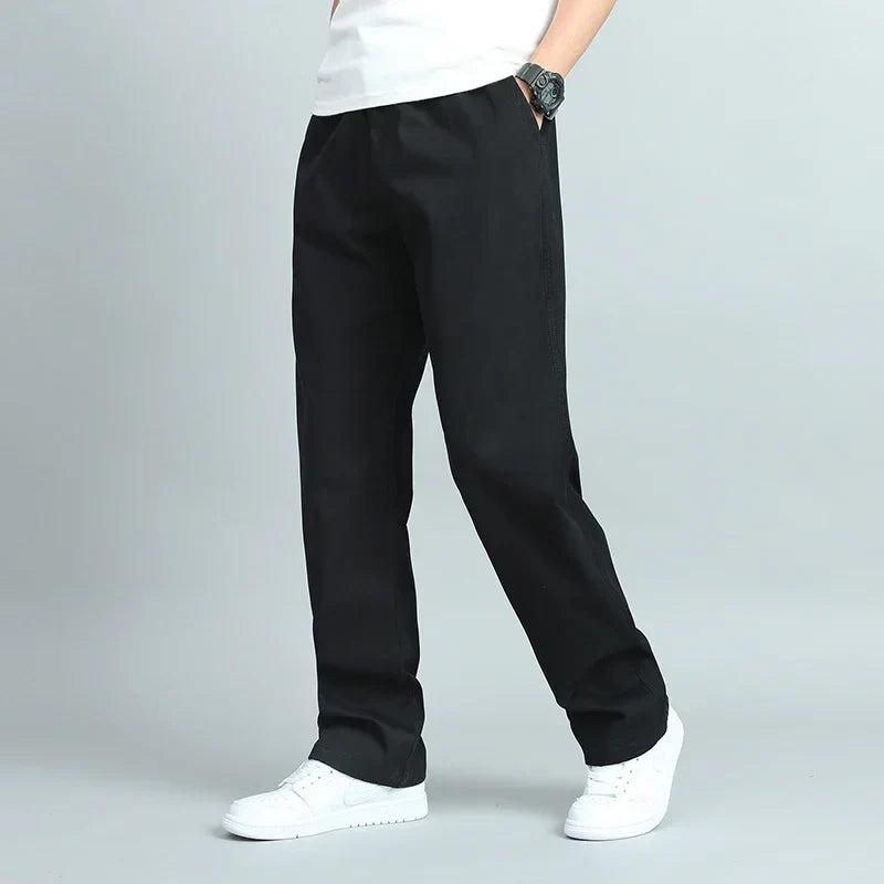 DELACROIX | PANTALONS AMPLE HOMME EN COTON