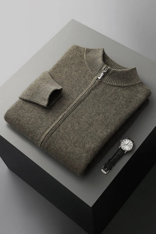 DELACROIX | GILET DE LUXE EN LAINE DE CACHEMIRE PREMIUM