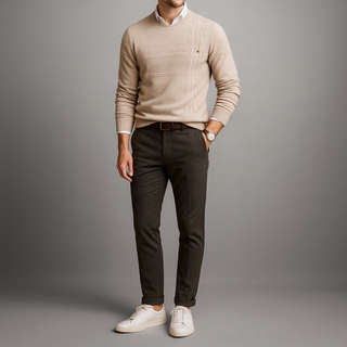 DELACROIX | PULL CLASSIQUE ET ÉLÉGANT POUR HOMME