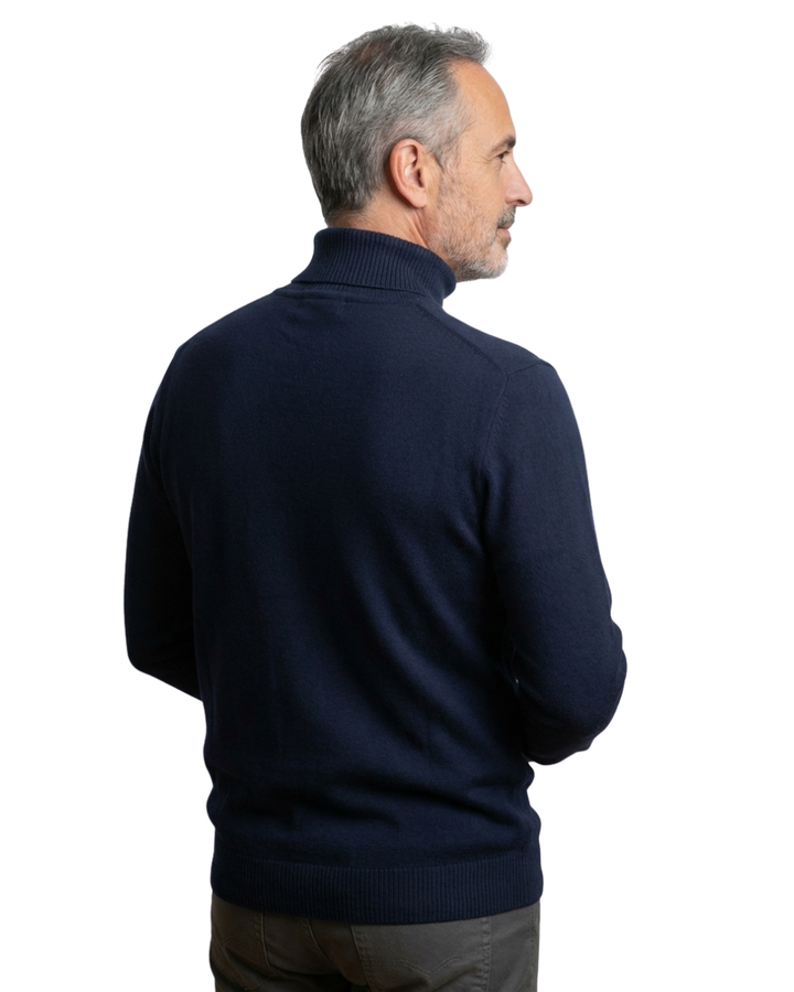 DELACROIX | PULL EN MAILLE À COL ROULÉ POUR HOMME