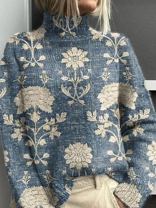 Élodie | Pull Illustré Nature