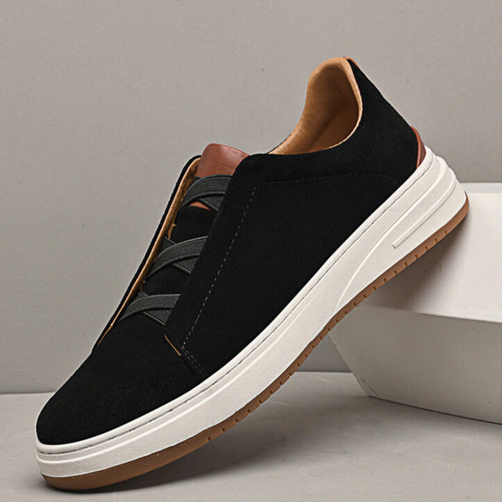DELACROIX | CHAUSSURES SLIP-ON EN DAIM POUR HOMME