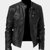 DELACROIX | VESTE EN CUIR HAUT DE GAMME ÉLÉGANTE POUR HOMME