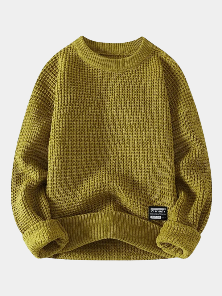 DELACROIX | PULL EN NID D'ABEILLE PREMIUM