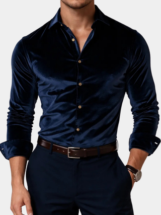 VALLURE | CHEMISE EN VELOURS POUR HOMME