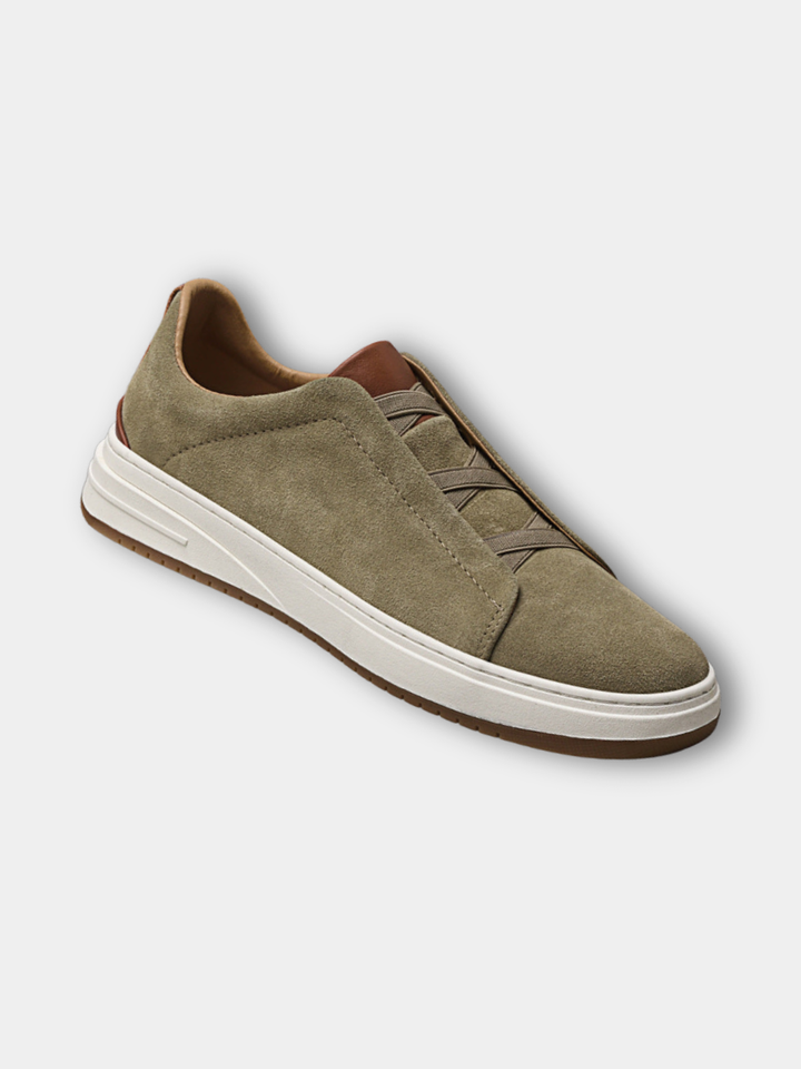 DELACROIX | CHAUSSURES SLIP-ON EN DAIM POUR HOMME