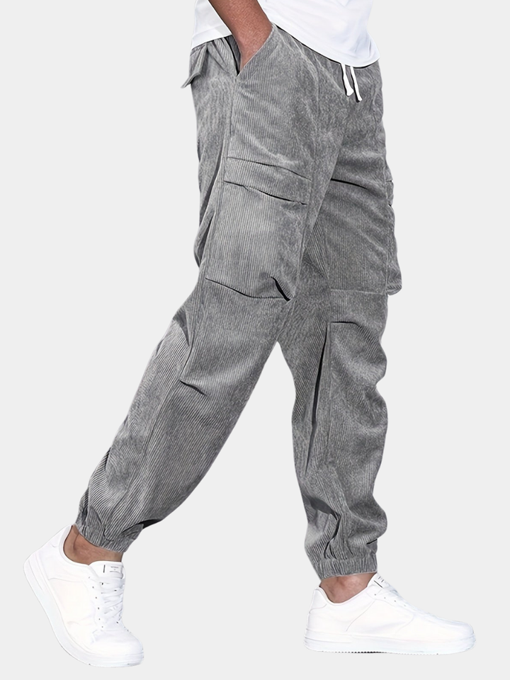 DELACROIX | PANTALON CARGO EN CORDUROY