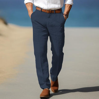 DELACROIX | PANTALON HOMME LUXE EN LIN PREMIUM