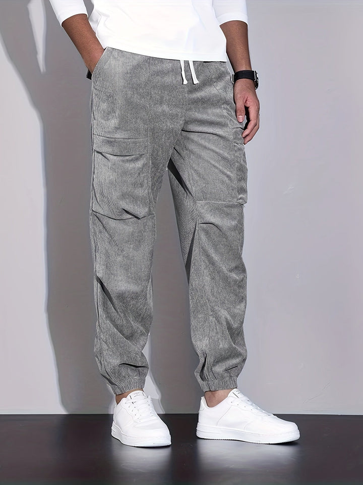 DELACROIX | PANTALON CARGO EN CORDUROY